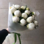 15 белых пионов фото 3