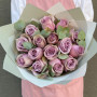 15 фиолетовых роз